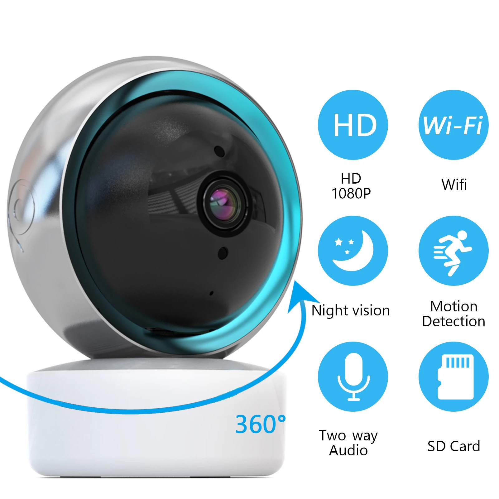 

IP-камера видеонаблюдения Link-Z HD с поддержкой Wi-Fi и поддержкой Wi-Fi