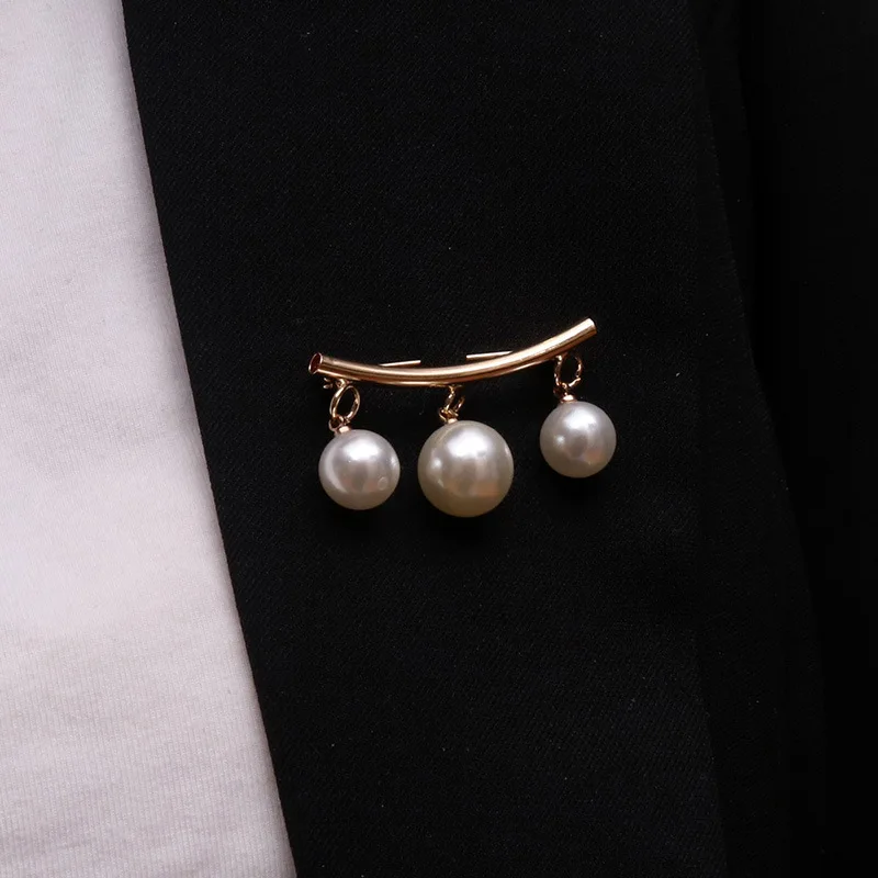 2019 Мода 1 шт Женщины/девушки имитация жемчуга брошь Классический Шарм высокого