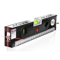new 4 in 1 blister lasers levels horizon vertical measuring tape aligner marking lines ruler tools tn88