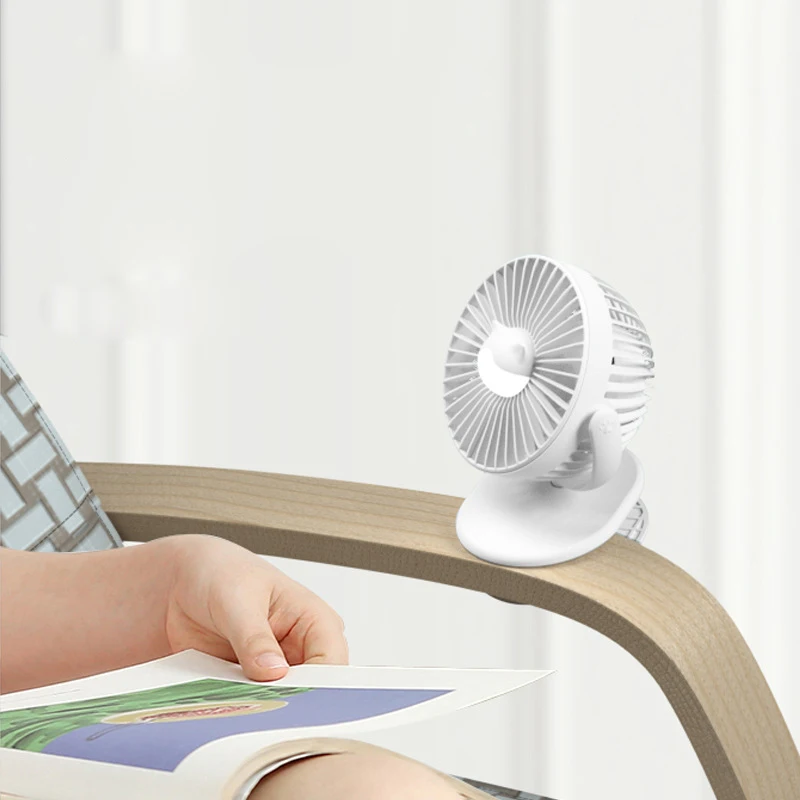 Портативный охлаждающий вентилятор милый Настольный для кошек перезаряжаемый