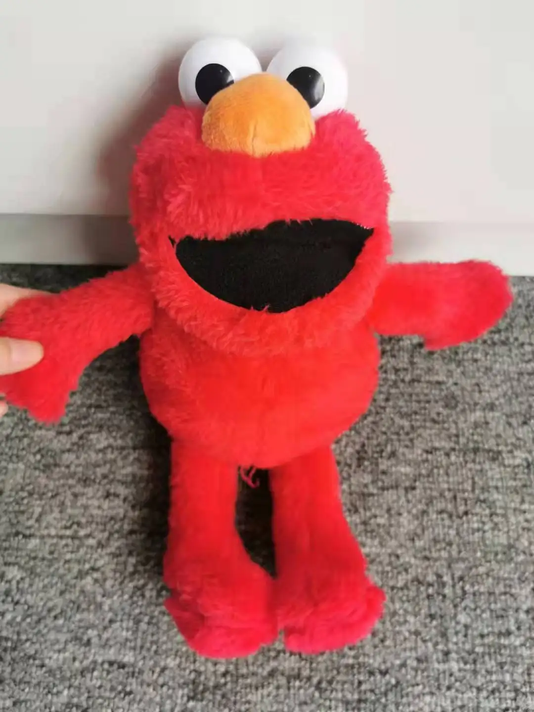 

Classic movie Sesame Street Cute ELMO BIG BIRD COOKIE MONSTER Plush Large Doll Home Bedroom Decor Stuffed Animals Kid Gift 30CM