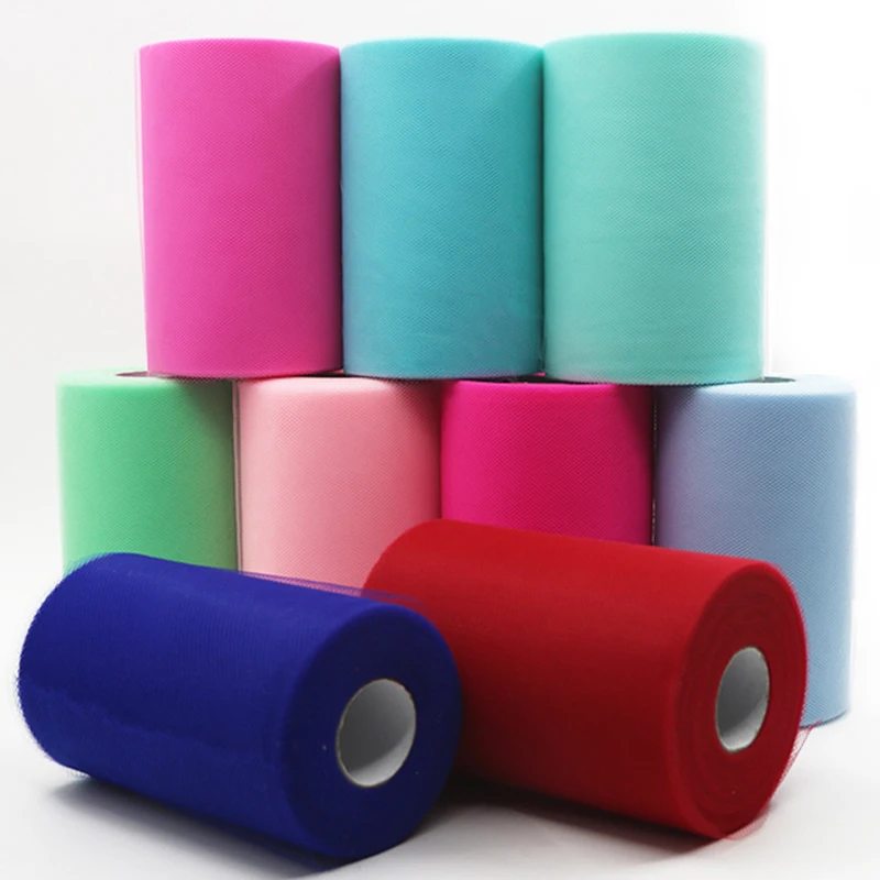 

Rolls 100 Yards Organza Tulle Roll Fabric Wedding Decor White TUTU Baby Shower Tulle Decoration Roll Party and Events Engagement
