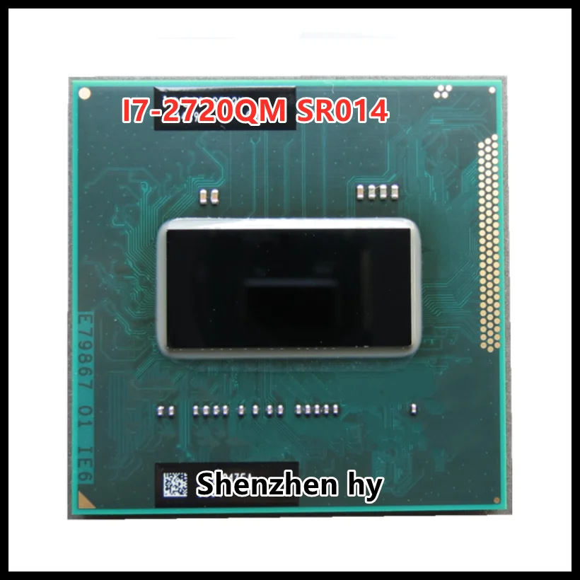 I7 2720QM SR014 процессор i7 ноутбук гнездо для ноутбука G2 rPGA988B подходит HM65 HM76 HM77 чипсета