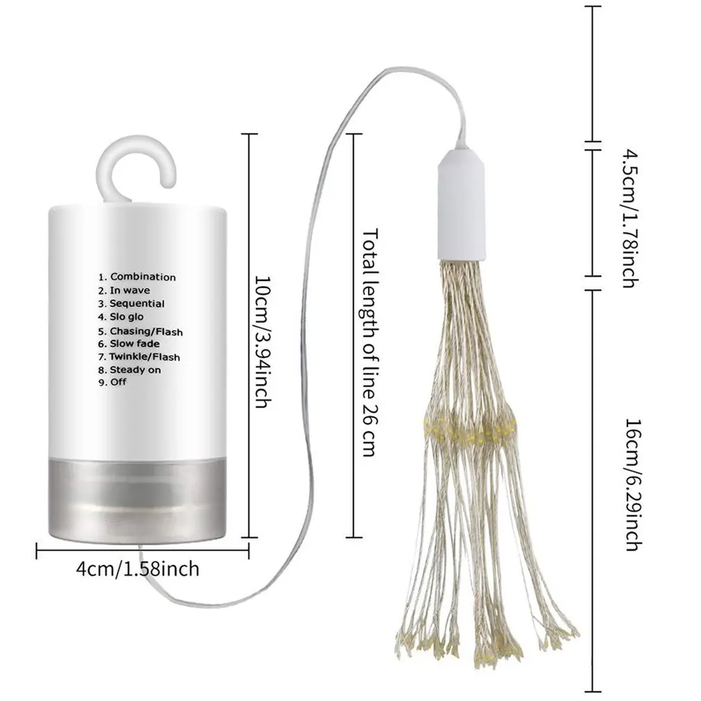 

Firework Remote Control Dandelion Lamp Hanging Lamp For Party Home Furnishing Christmas Lights Outdoor Decoration