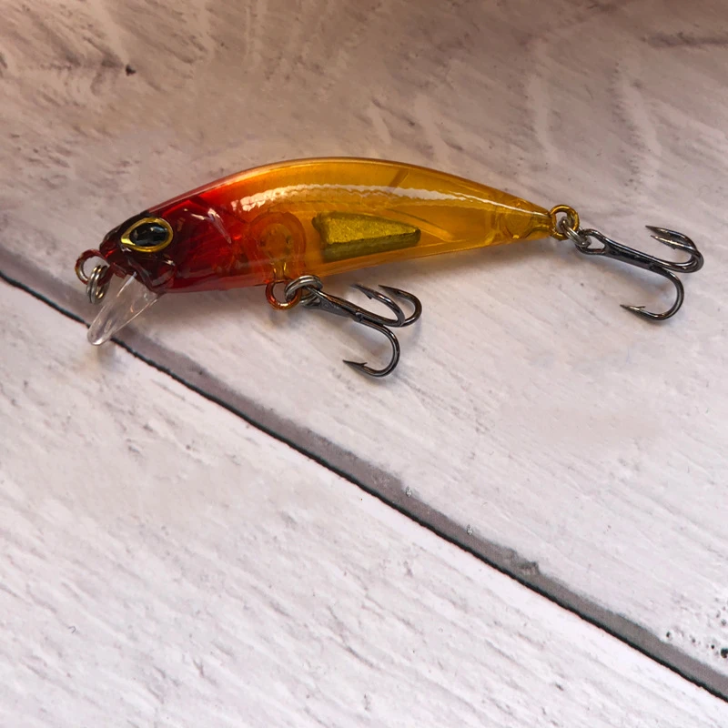 

1 Pcs 5.5g 5cm 3D Eye Wobbler Fishing Lure Japan Artificial Bass Hard Bait Crank Minnow Swim Crazy Wobble Pesca Tackle