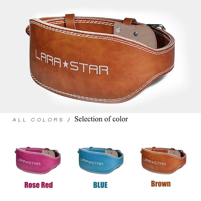 Maxairms Durable Leather Weight Lifting Belt Dumbbells Gym Fitness Squat Deadlift Weightlifting Bodybuilding | Спорт и развлечения