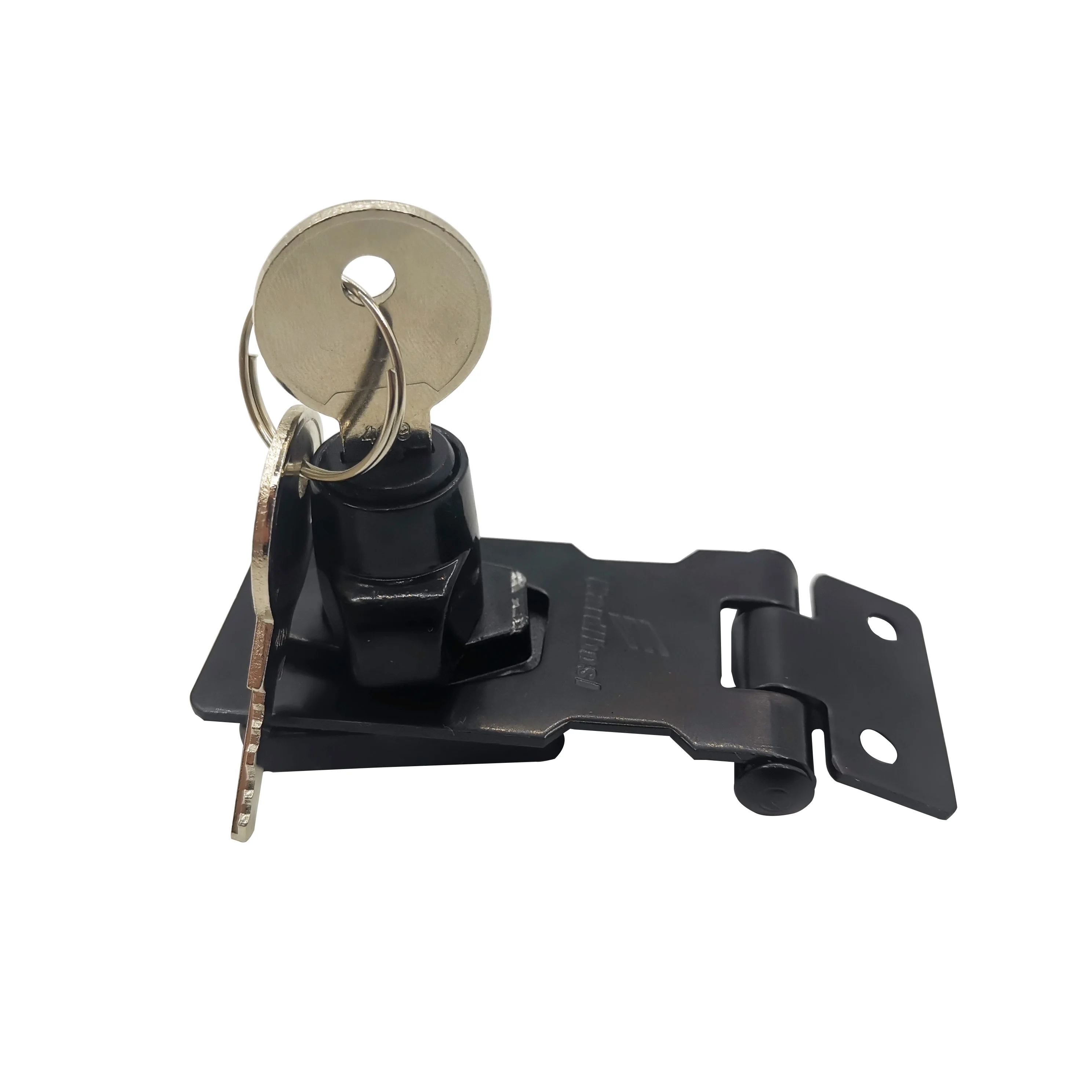 Черный 2 5 дюймовый замок с застежкой для ящика хромированная металлическая