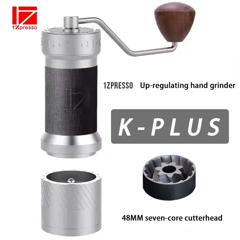

1Zpresso Kplus Manual Coffee Grinder Aluminum Burr Grinder Mini Bean Milling Stainless Steel Adjustable Coffee Bean Mill 40g