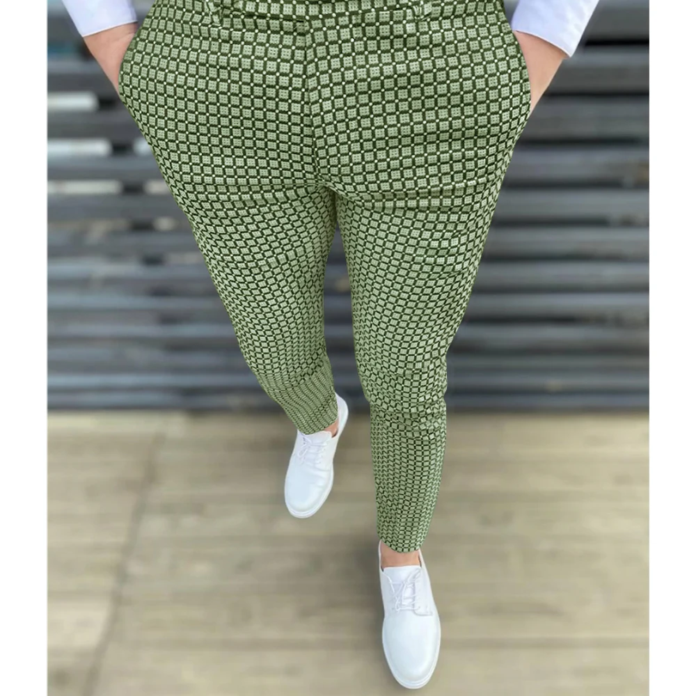 Design Fashion Trousers Men Business Casual Pants Men High Quality Formal Social Streetwear Trend Brand Pencil Pants Hot Sale XL
