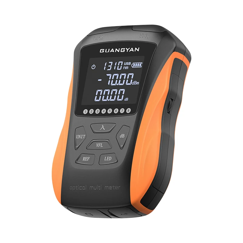 

6-in-1 High precision optical power meter Rechargeable G8 Visual Fault Locator Network Cable Test Line finder