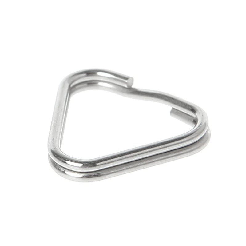 

10pcs/set Metal Triangle Rings Split Digital Camera Strap Hook Replacement Parts