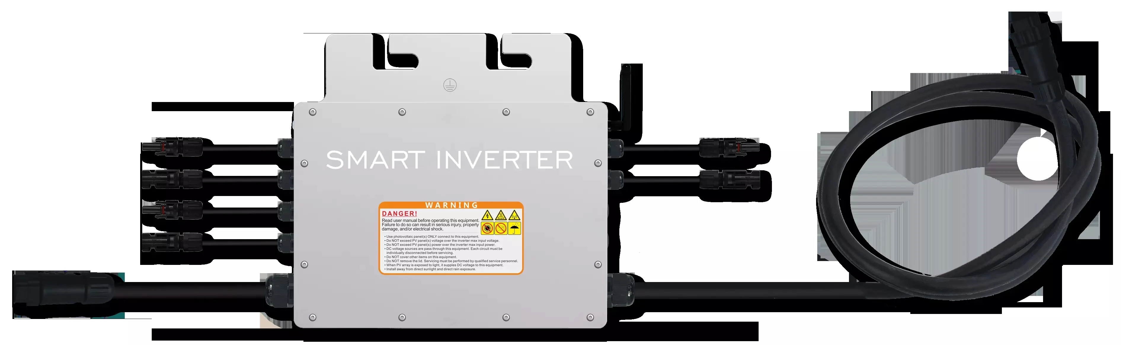 Солнечный инвертор мощностью 450 Вт с микрочипом, защитой IP65, технологией MPPT, возможностью подключения к сети и перевода напряжения с 24В/36В на 110В/220В домашнего использования.