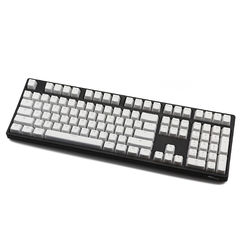 Клавишные колпачки RGB 143 раскладка ANSI PBT пудинг Двойная кожа молочная съемка с
