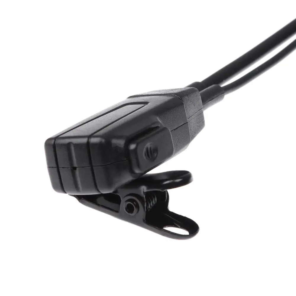 MeterMall D-Форма 2 Pin переговорные наушники Ушные крючки Динамик гарнитуры микрофон PTT