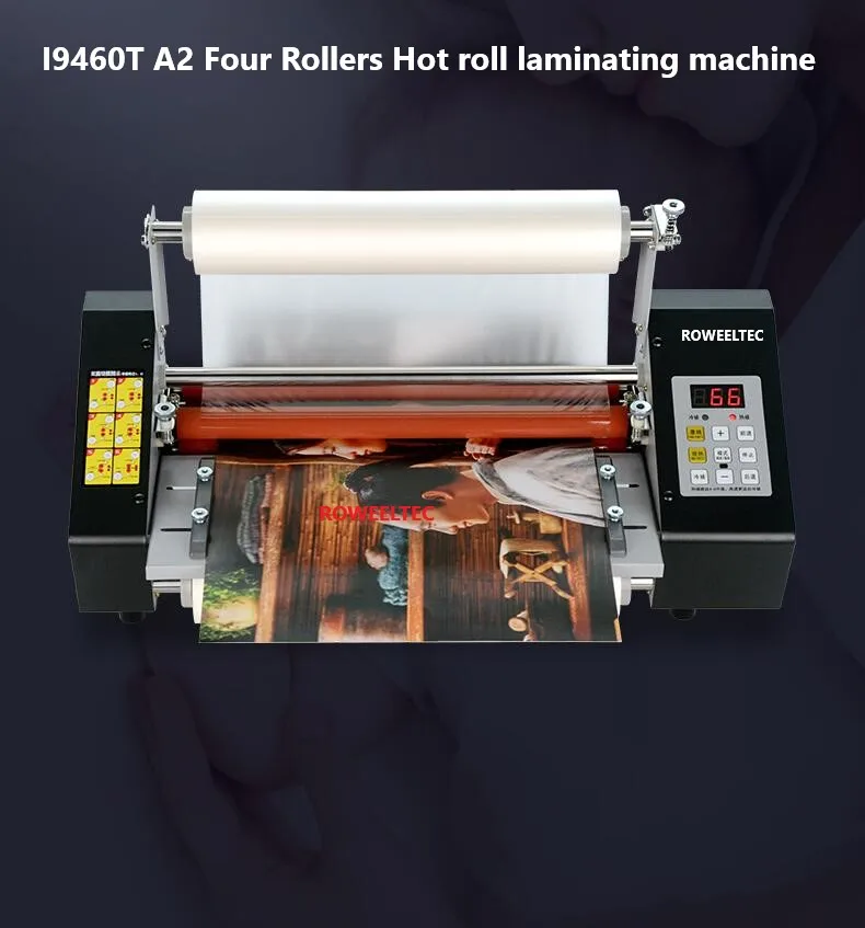 

A2+/44cm i9460T Hot Roll Laminating Machine Multi-function Laminator High Speed Regulation Film Laminator ATT