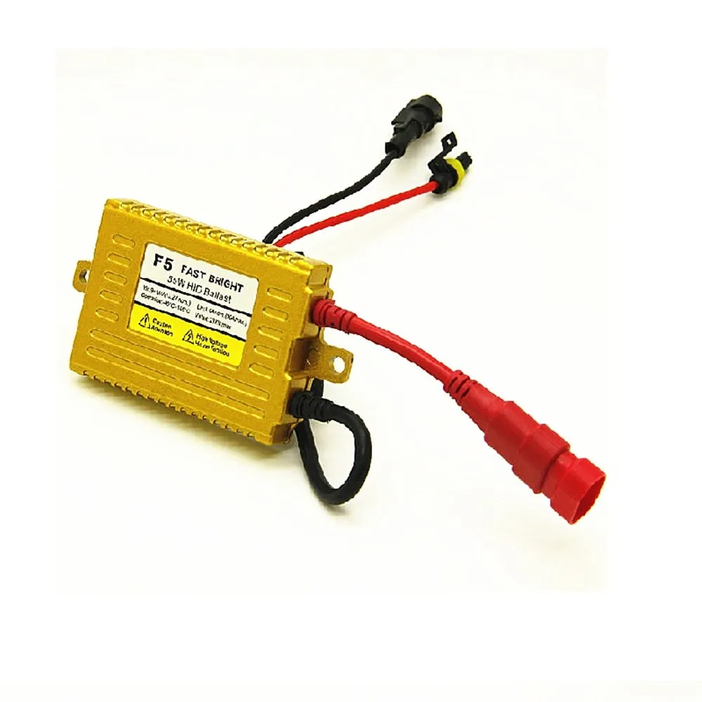 2 шт. 55 Вт Золотой hid балласт для ксенона H7 H11 9005 9006 H4 комплект переоборудования фар
