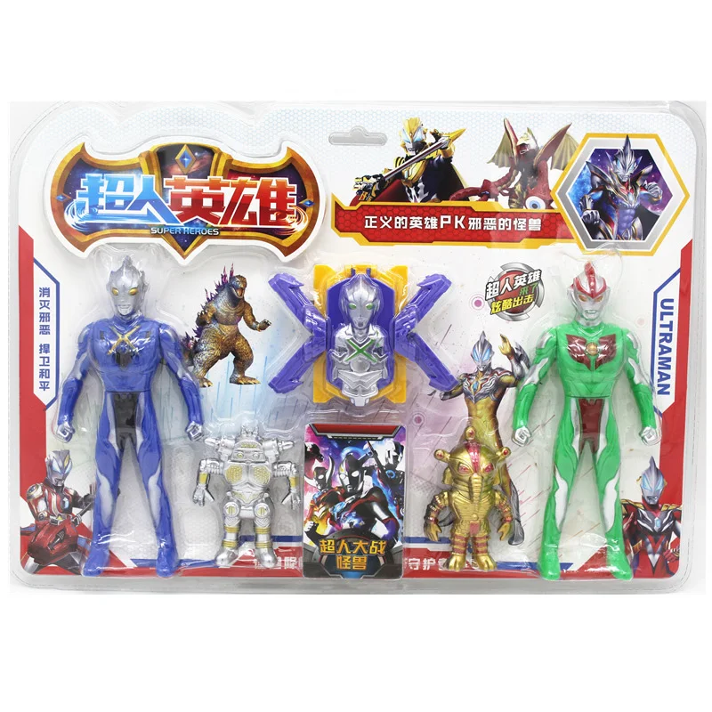 Коллекционные модели игрушек Ultraman коллекционная Вселенная Супермен японское