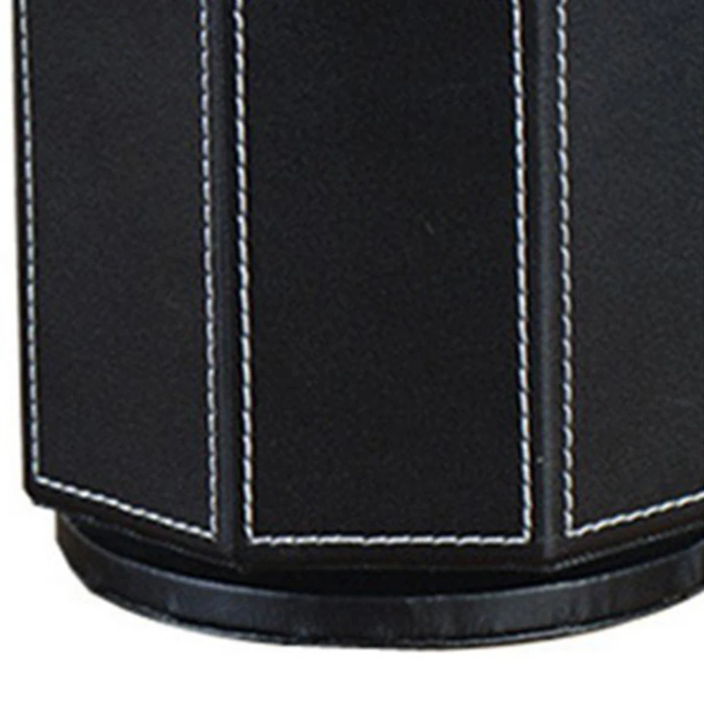 

PU Leather Rotatable Remote Control Holder Storage box for TV Remote Phone Eyeglasses pen