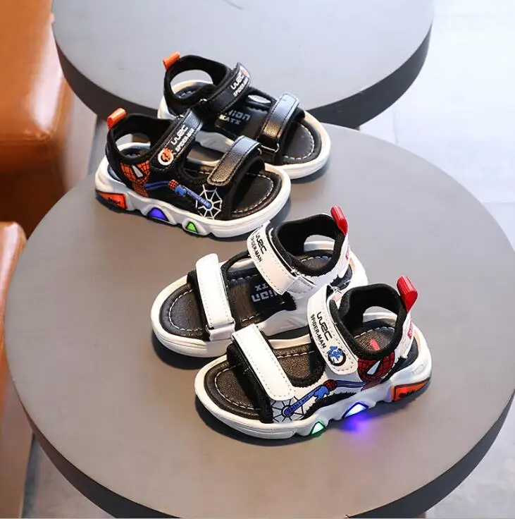 Disney детское нижнее белье с рисунком Человека-паука Для детей на лето сандалии для