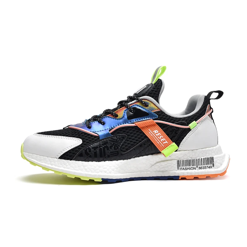 

2021 Men's New Fashion Autumn Jogging Ultralight Road Running Shoes Comfortable Professional Lightweight Competition Sneakers