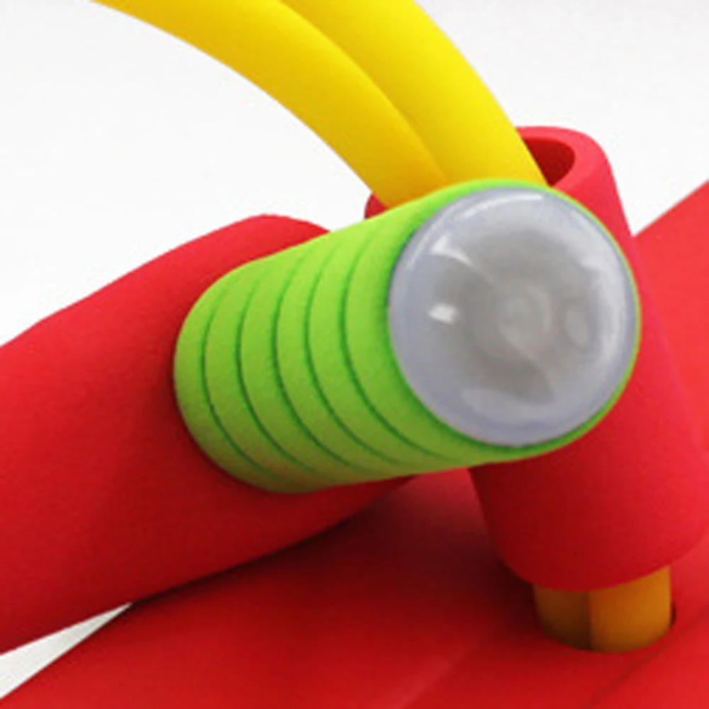 Детская сумасшедшая прыгающая ручка с вспысветильник и пенной основой Детские