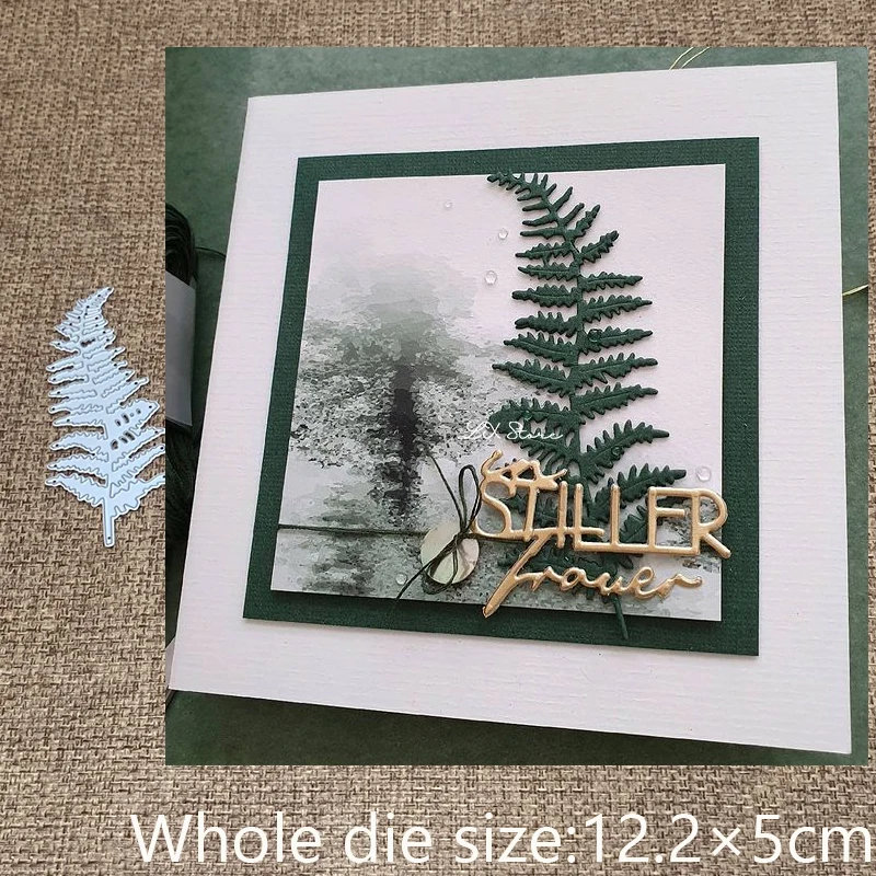 

Новый дизайн ремесло металлическая Форма для вырезания штампы полосы-листья украшения записки высечки альбом бумажная карта ремесло тисне...