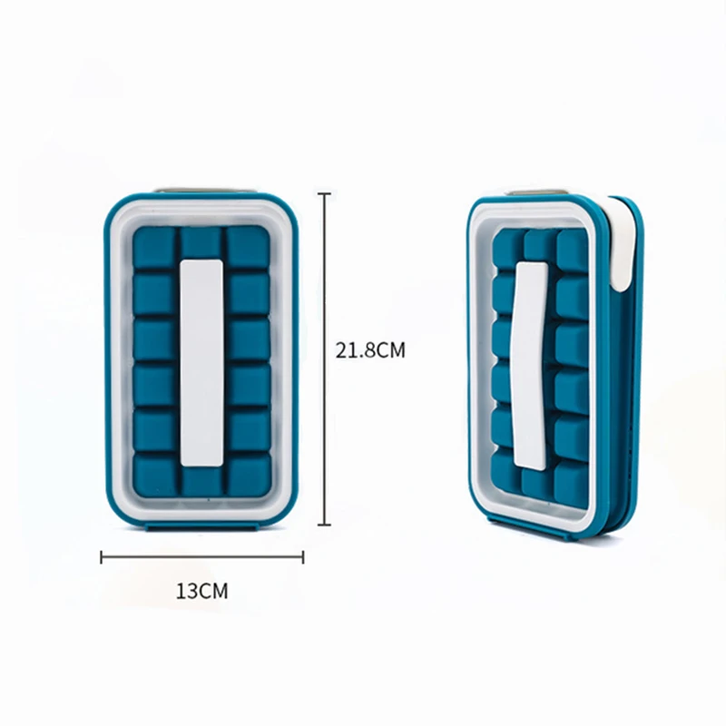 

DIY Grid Ice Tool 36 Grid Ice Cube Mold Ice Tray Food Grade Silicone Portable Creative Detachable Water Bottle