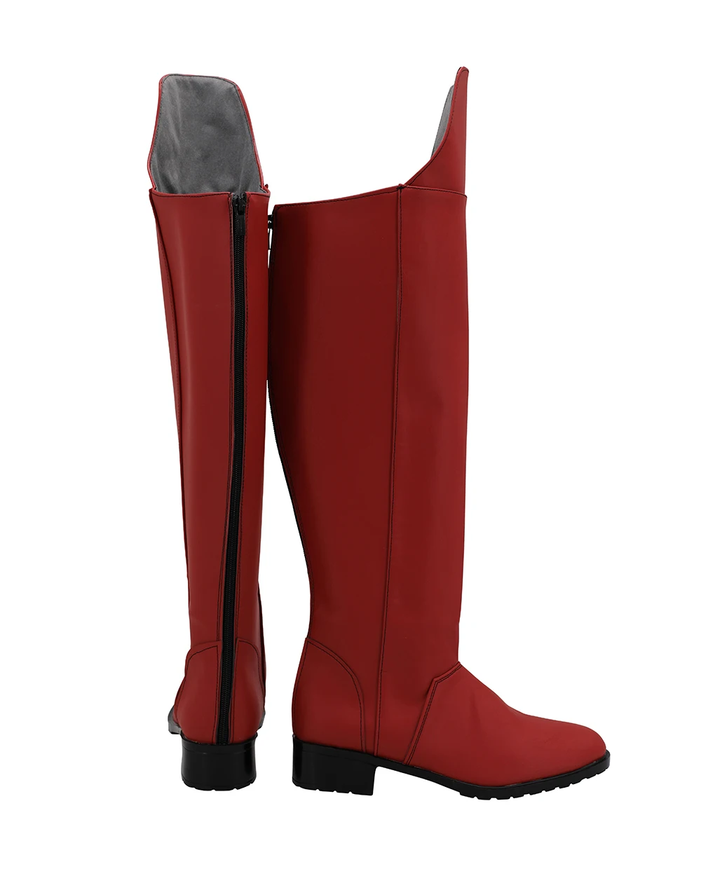 Супердевочка Косплей Ботинки красного цвета Обувь с подсветкой для взрослых И