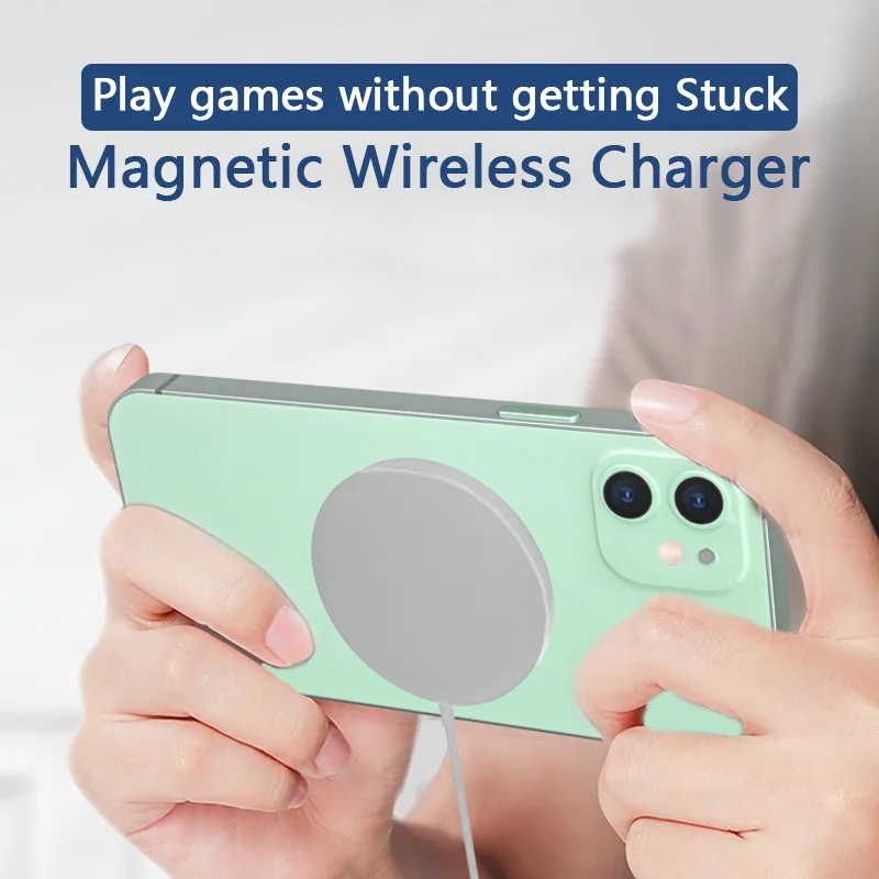 

15W Magnetic Wireless Charger for iPhone 12 Mini/12 Pro Fast wireless Charging Pad for iPhone 12 Pro Max/iPhone Magsafe