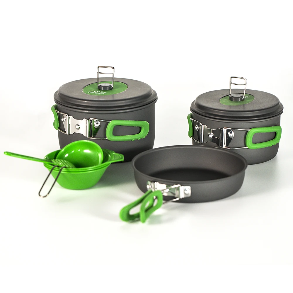 9 в 1 кастрюля для кемпинга газовая плита походная посуда кухонная утварь миска