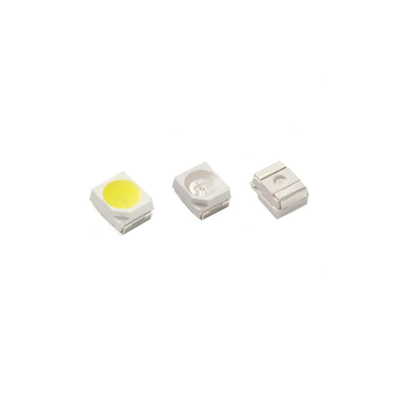 100 шт. 3528 SMD светодиодный провод из сплава красный синий желтый зеленый небесно