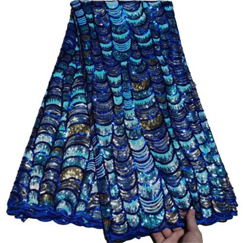 Нигерийская кружевная ткань 2019 зеленая Высококачественная бархатная