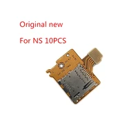 10pcs for nintendo switch ns nx console tf micro sd memory card slot socket reader holder replacement repair parts