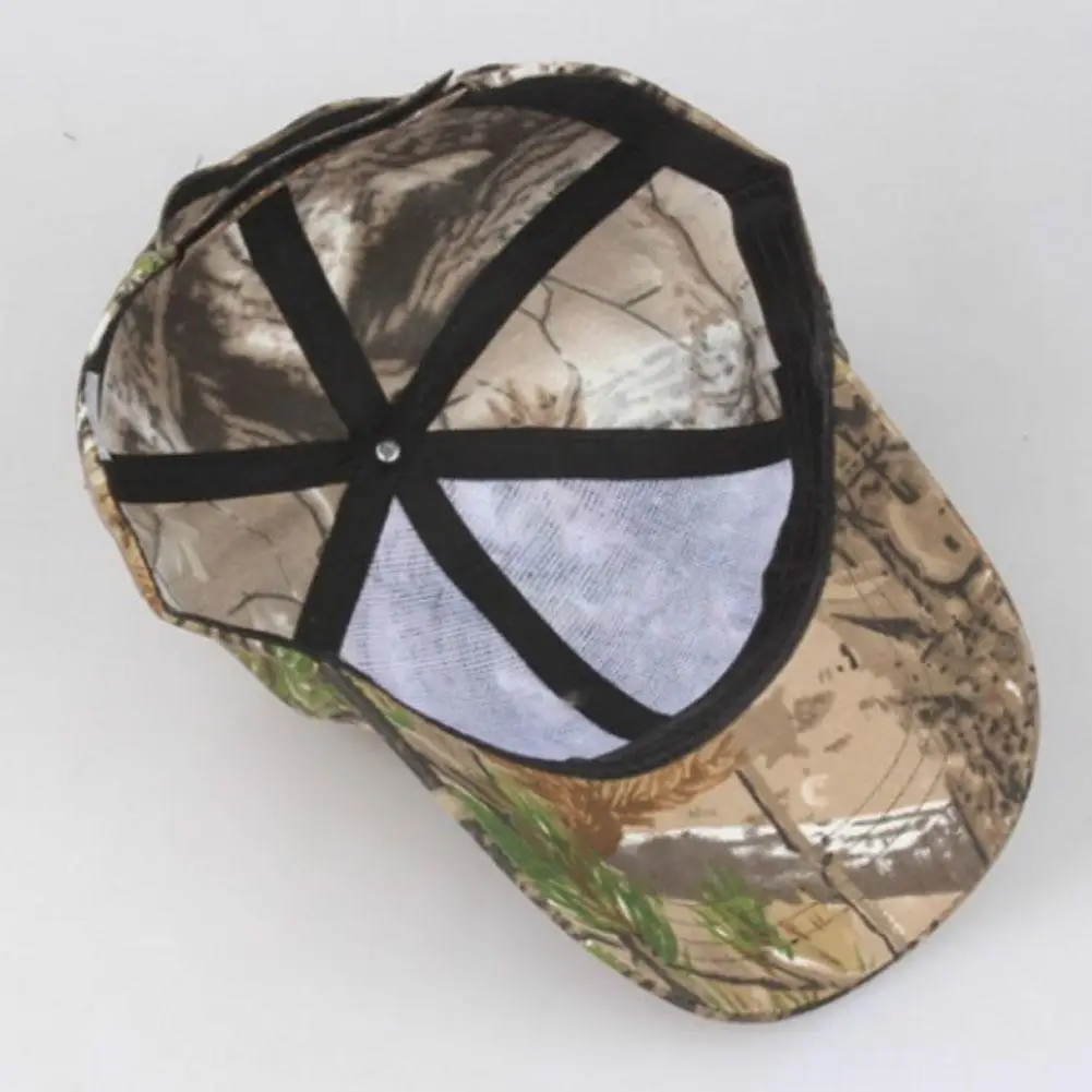Летняя камуфляжная бейсболка жесткая верхняя уличная Кепка Регулируемая УФ