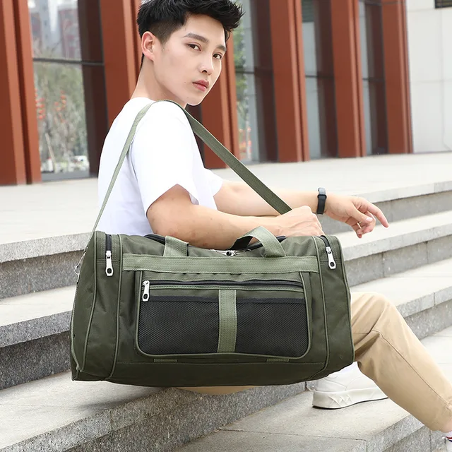 Mens Duffle Bags Women Travel Bag High Capacity Hand Luggage Pu Leather  Handbags Large Cross Body Totes Synthetic Soft Multifuncti225b From  Cbc13344, $41.03