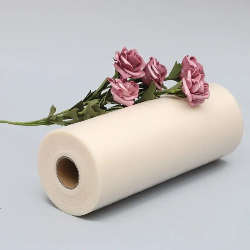 1" 100y Тюль" рюмочка "ткань Diy ремесло детский душ юбка-пачка скатерть лента из органзы Свадебная вечеринка праздничные украшения принадлежности