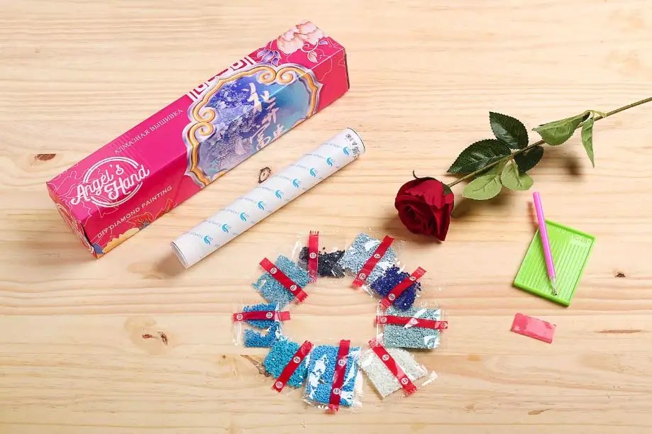 Бриллиантовый рисунок Рождество Бриллиантовая вышивка с изображением дерева