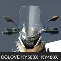 for colove 400x 500x ky500x ky400x motorcycle wind screen deflector windshield