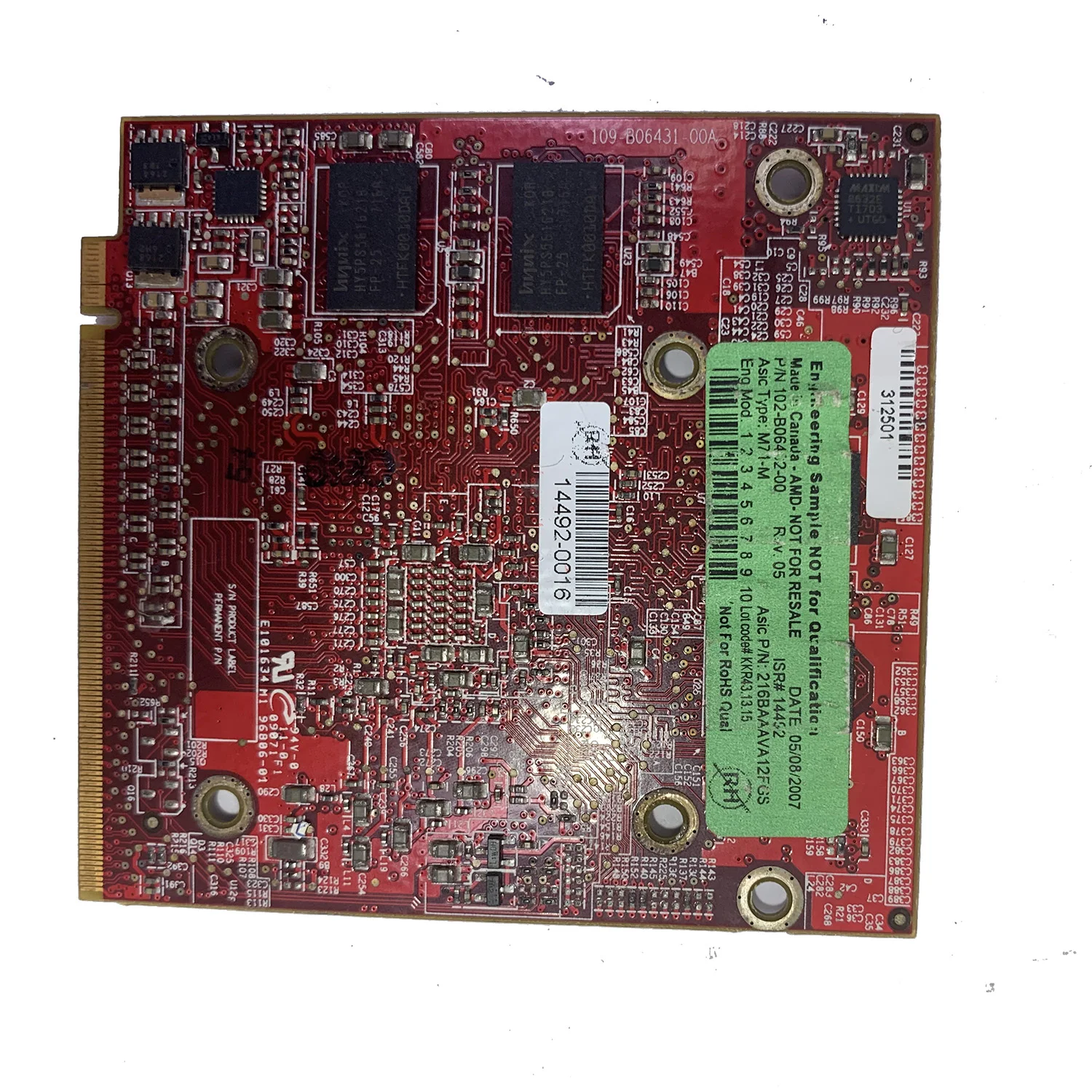 0703STY 109-B06431-00A для видеокарты ATI Radeon HD3650 512Mb MXM | Компьютеры и офис