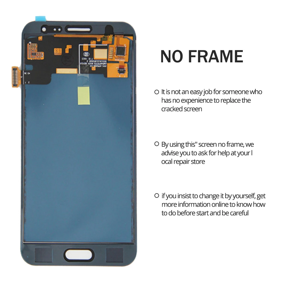 J320f ЖК-дисплей для samsung Galaxy J3 J320 J320F J320H J320FN J320M ЖК-дисплей сенсорный экран дигитайзер Рамка регулировка яркости
