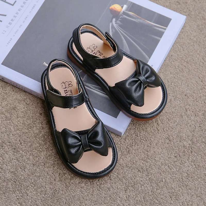 

Sandals for Girls In Summer, New Girls, Soft-soled Beach Shoes, Children's Baby Korean Fashion Princess Shoes