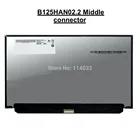 ЖК-экран B125HAN02.2 (Средний разъем) 12,5 дюйма для ноутбука Lenovo X280 6-го поколения X260 X270 для G641808 00NY682 1920*1080