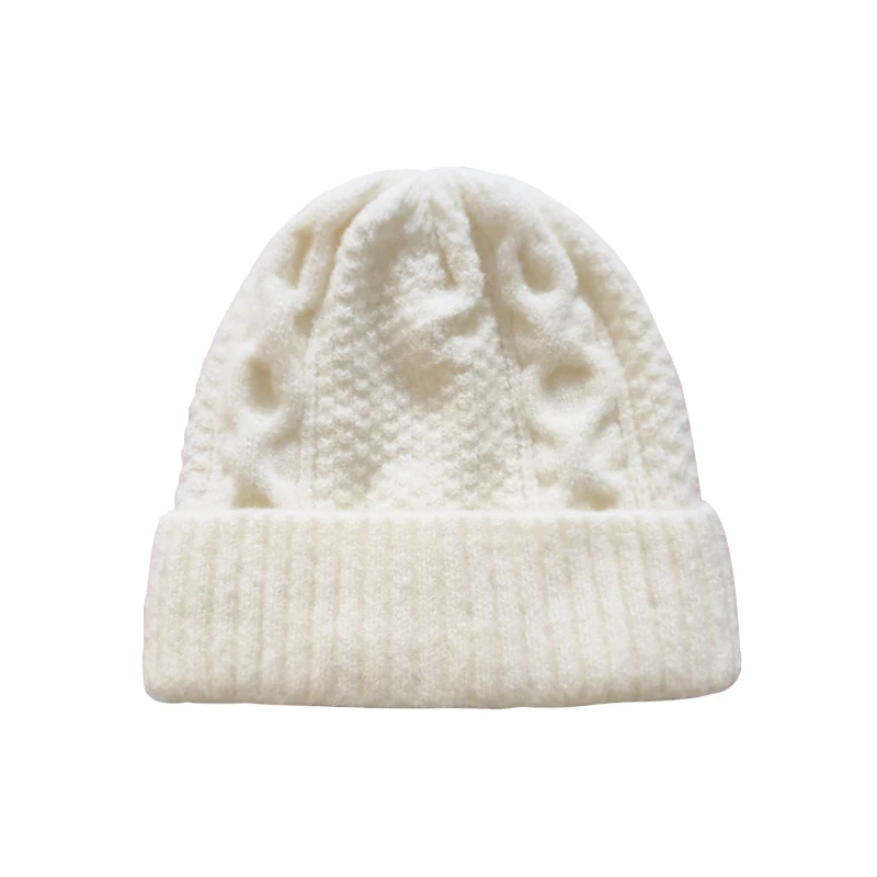 COKK, зимние шапки бини для женщин, зимняя вязаная шерстяная шапка, Осенняя шапка Skullies, женская теплая шапка, Корейская черная красная шапка бини