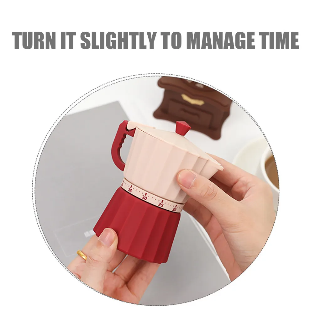 2020 Творческий Винтаж Кухня механический таймер 60 минут Пособия по кулинарии с