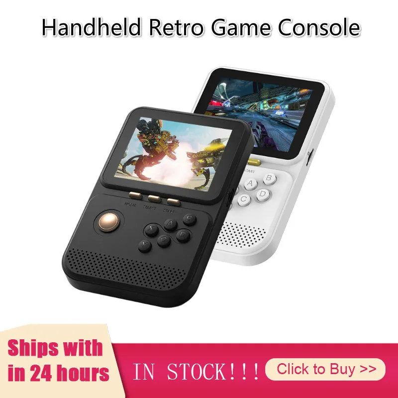 Для NES/MAME/MD/GBA/SFC аркадная портативная Ретро игровая консоль с открытым исходным