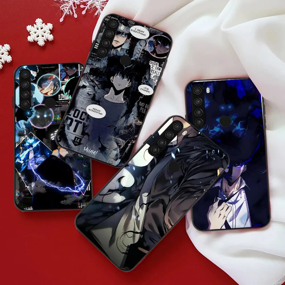 

Solo Leveling Phone Case For Xiaomi Redmi Note 8T 9T 9S 10T 10S 7 8 2021 Pro 10X 7A Soft TPU Cases Funda Hot Anime Korea Manga