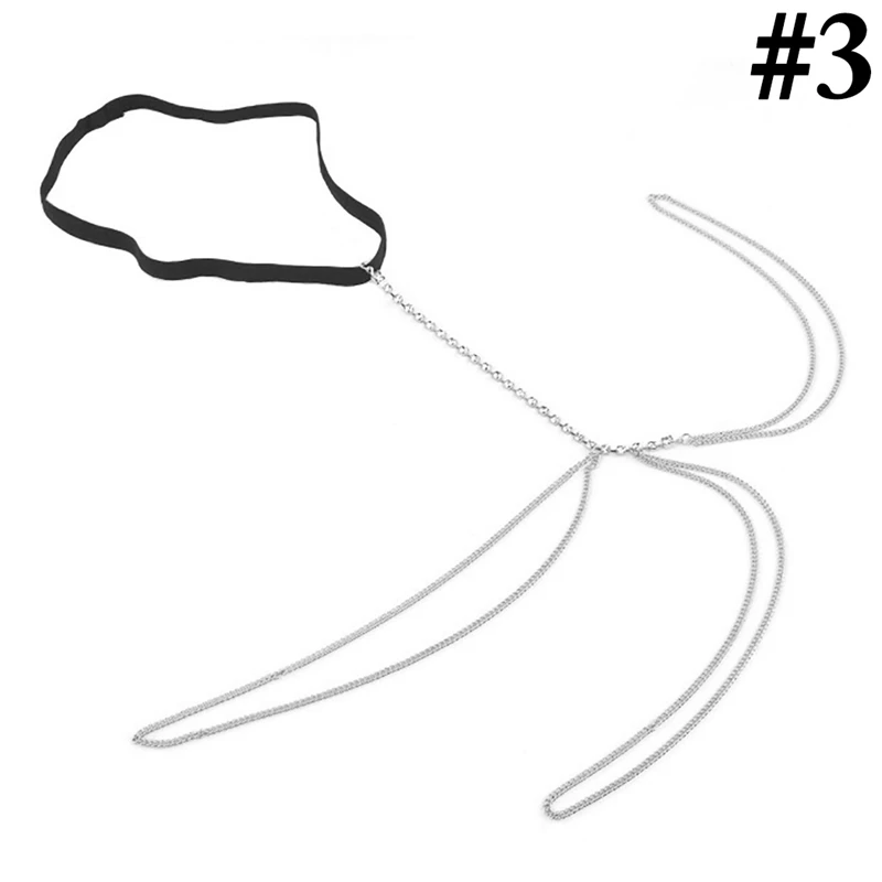 

1pcs Fashion Trendy Sexy Chains Multilayer Decorative Leg Jewelry Leg Chain Thigh Chain for Women Girls Bohemian Ankle Chain