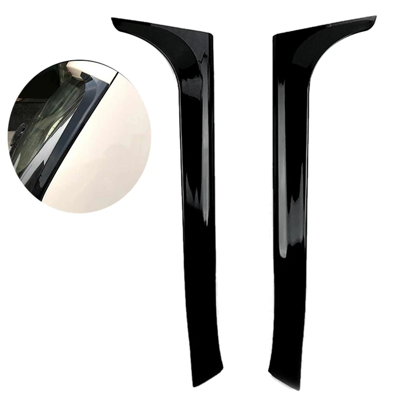

Side 2Pcs Gloss Black Rear Wing Spoiler Stickers Trim Cover For VW Golf 6 MK6 2008 -2013 Not Fit For Golf 6 GTI/R