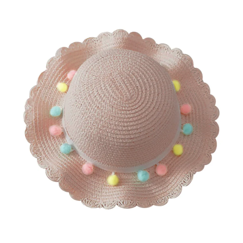 Летняя соломенная шляпа от солнца для девочек детская шапка Детские Панамы