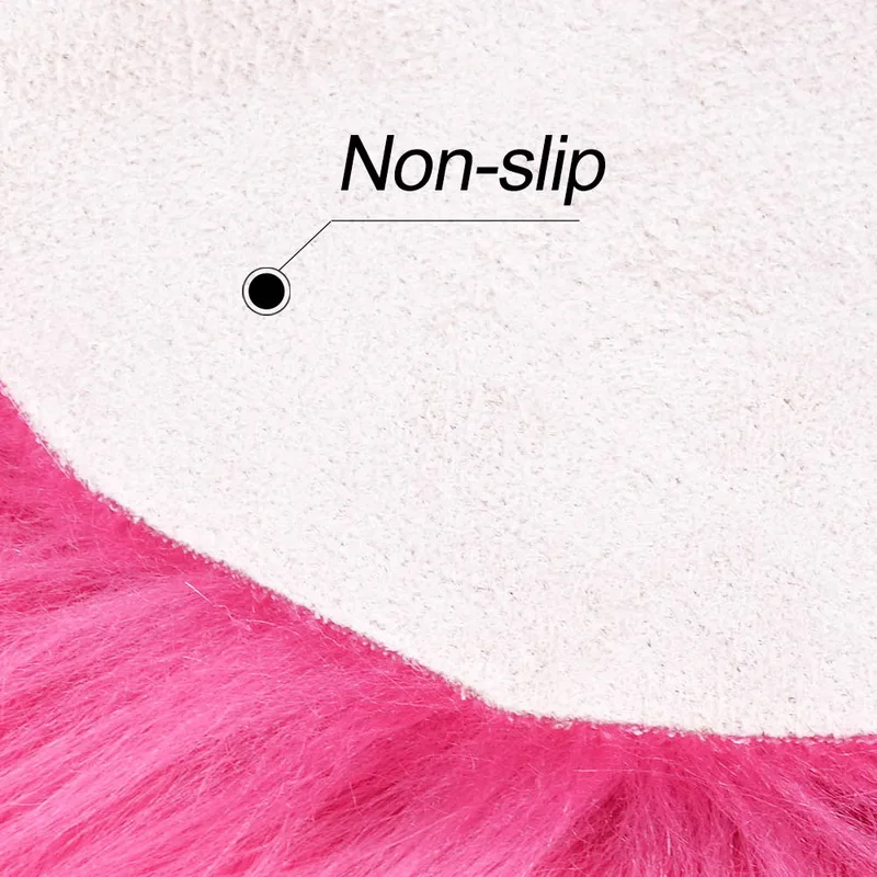 Мех из искусственной овчины пушистый ковер для гостиной спальни гладкий